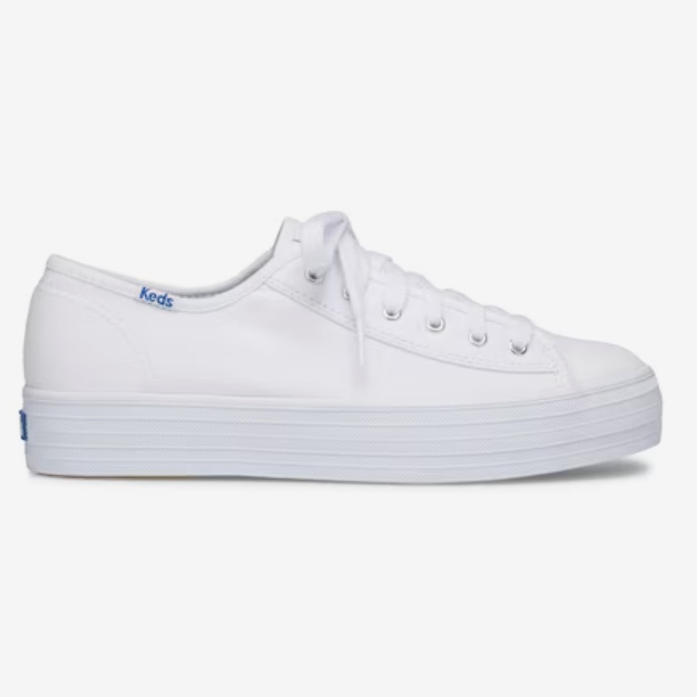 Keds triple kick canvas lace up